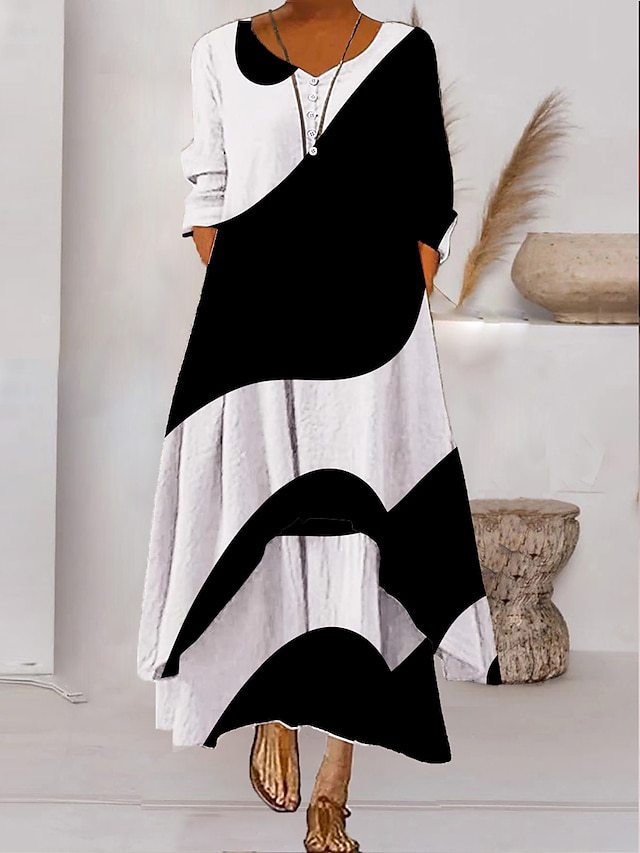Cottage Printed Dress