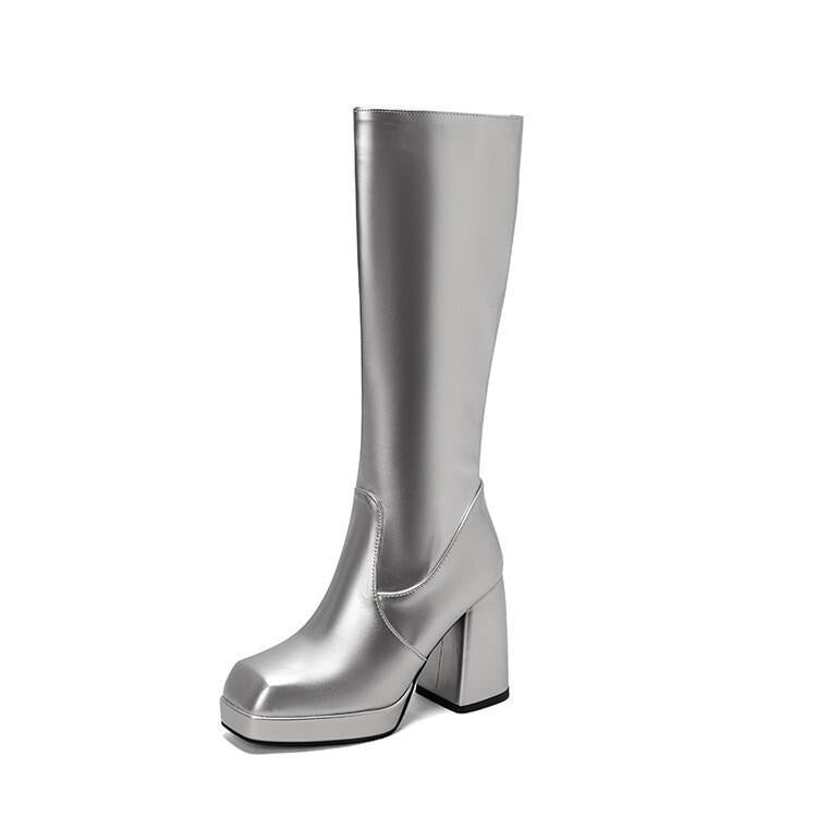 Classic Buckled Boots