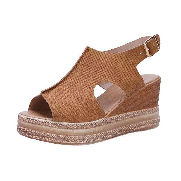 Natural Heeled Sandals