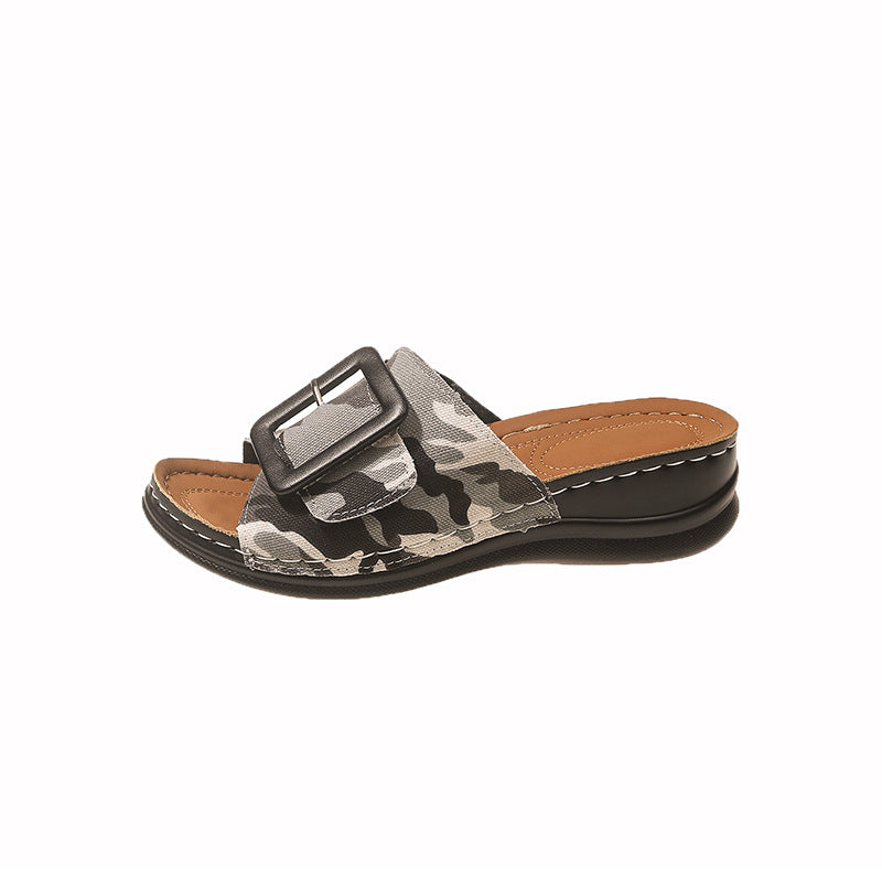 Simple Wedge Sandals