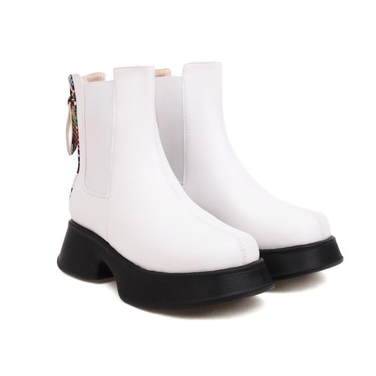 Sunny Zip-Up Boots