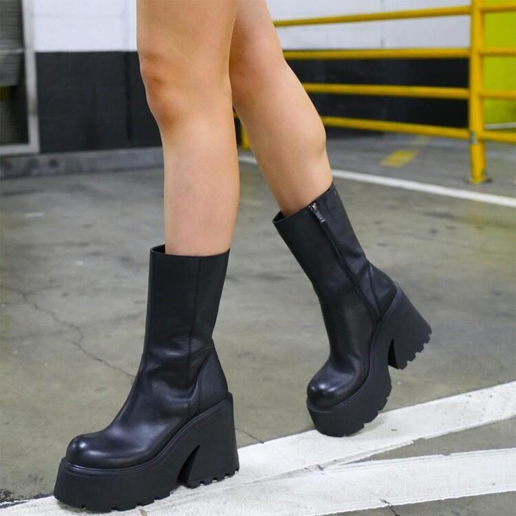 Beach Heeled Boots