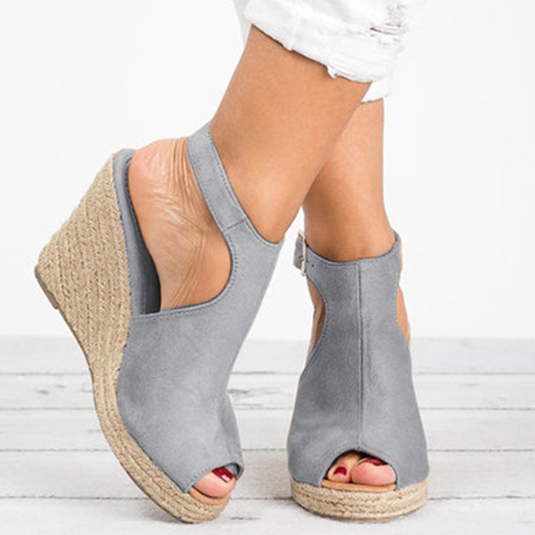 Airy Heeled Sandals