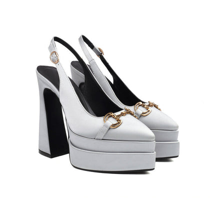 Classic Metallic Sandals