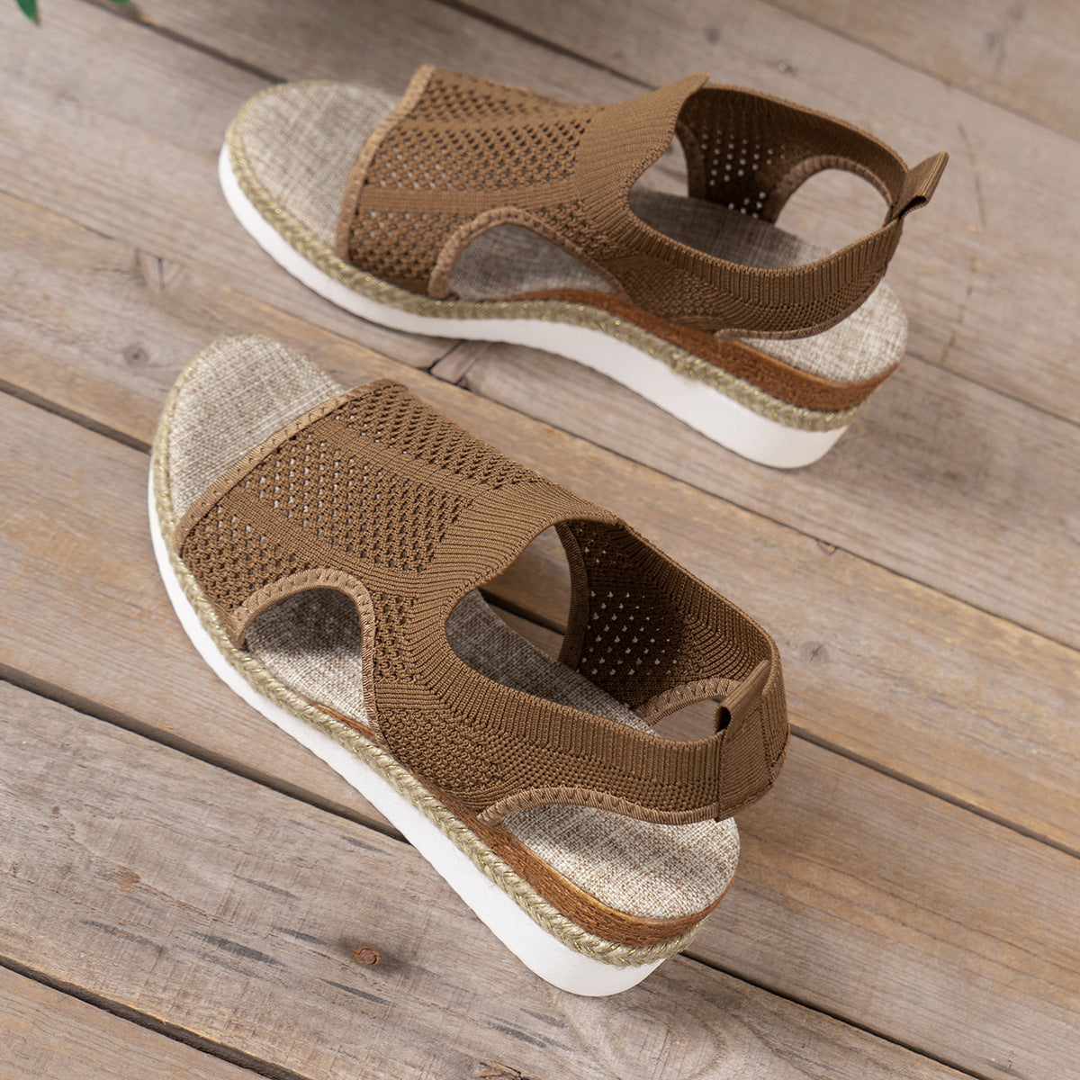 Light Slip-On Sandals