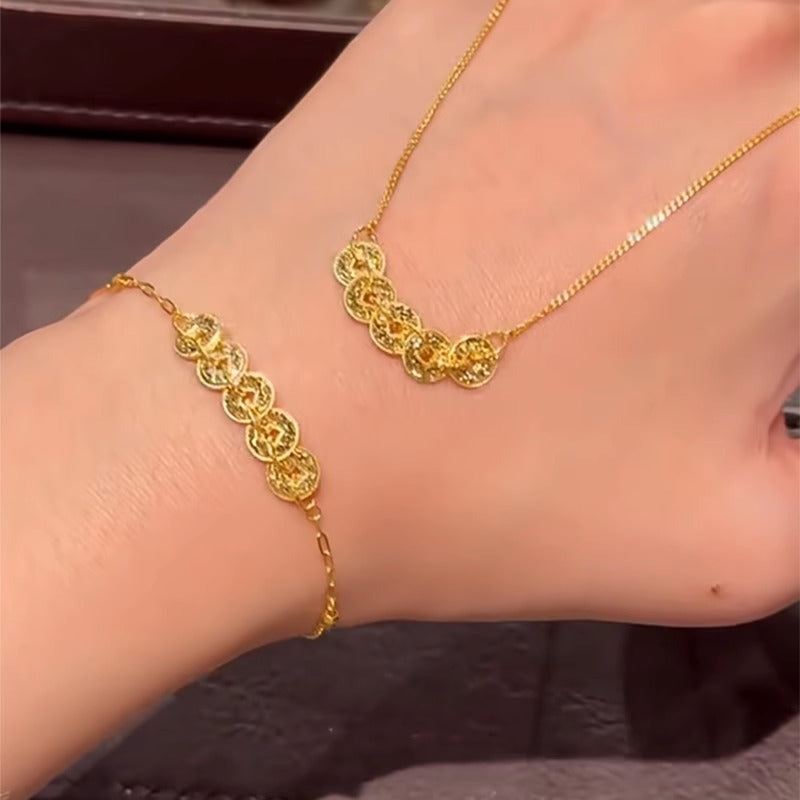 Graceful Gold Jewelry