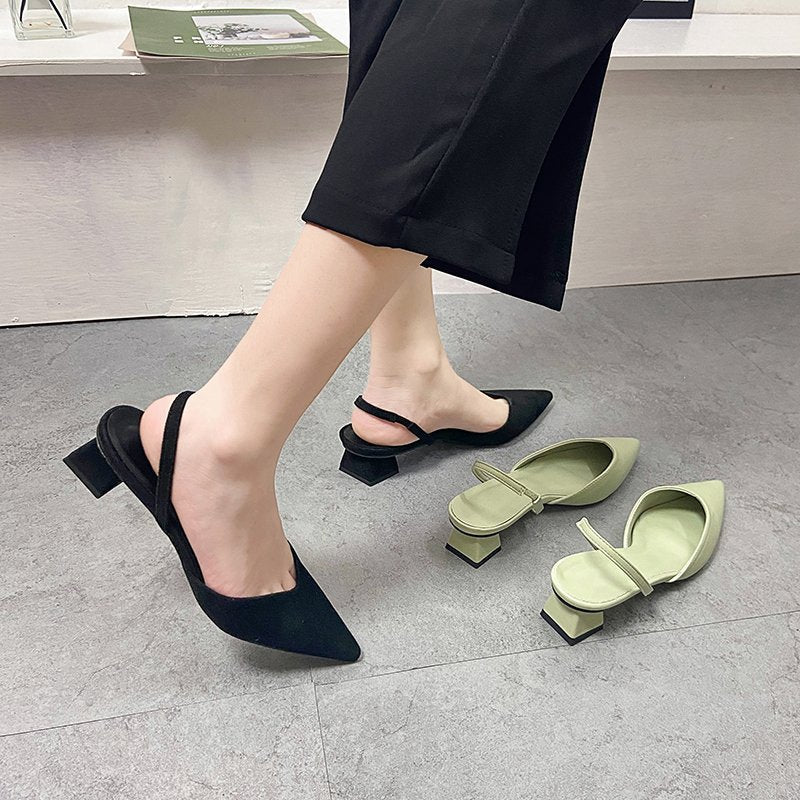 Soft Heeled Sandals