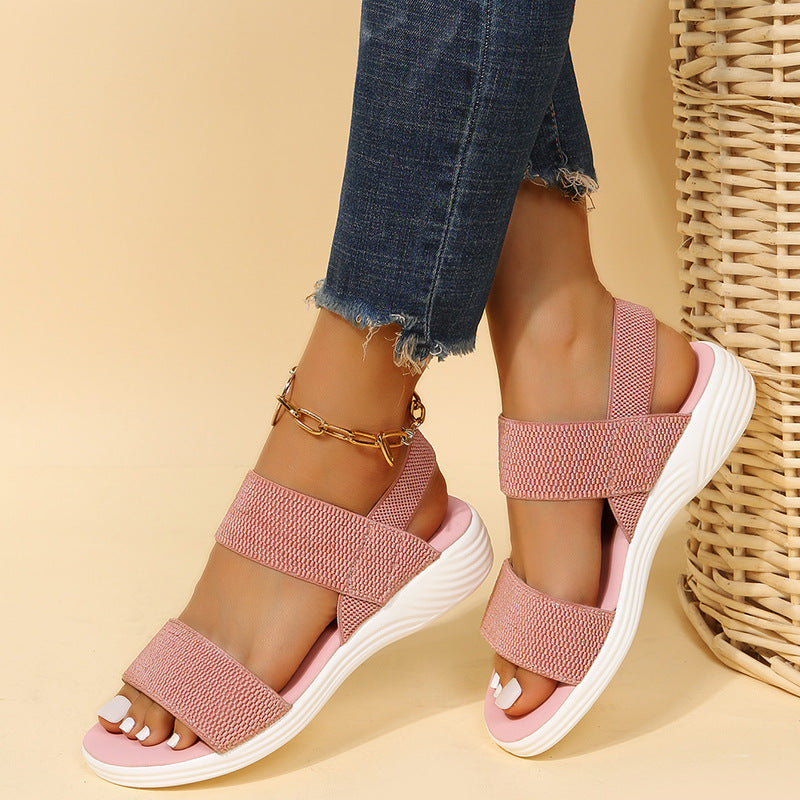 Warm Open-Toe Sandals