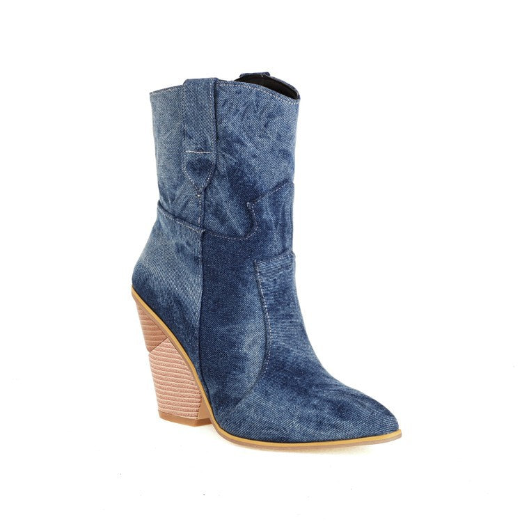 Modern Faux-Suede Boots