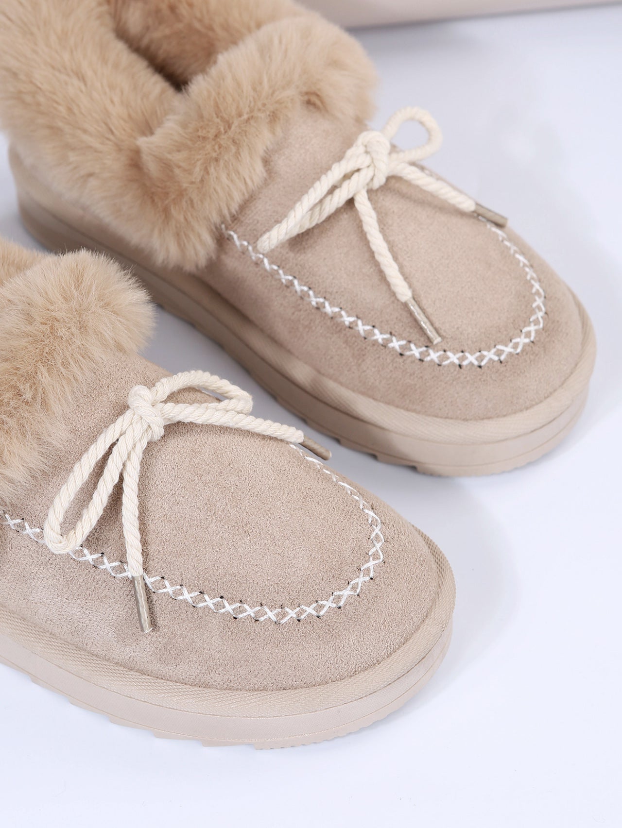 Natural Short Boots