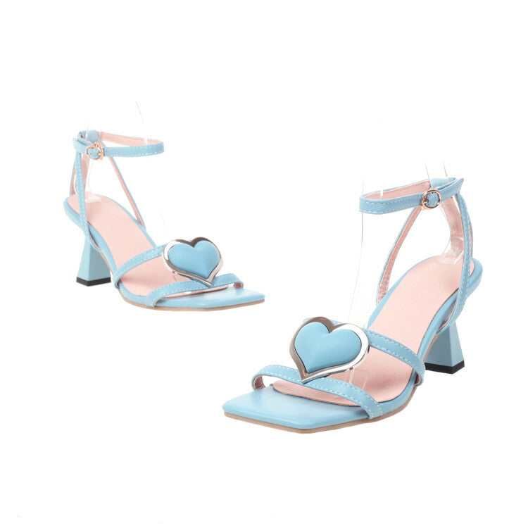 Modern Lace-Up Sandals
