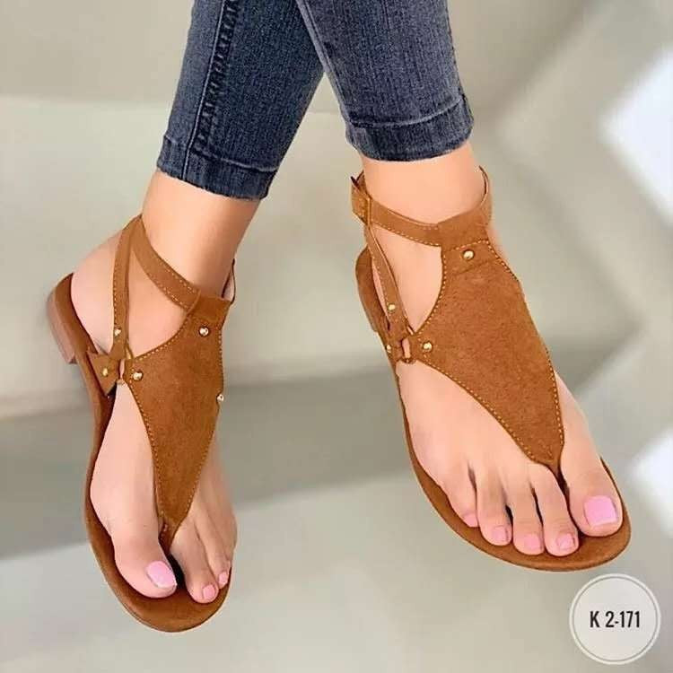 Vacation Metallic Sandals