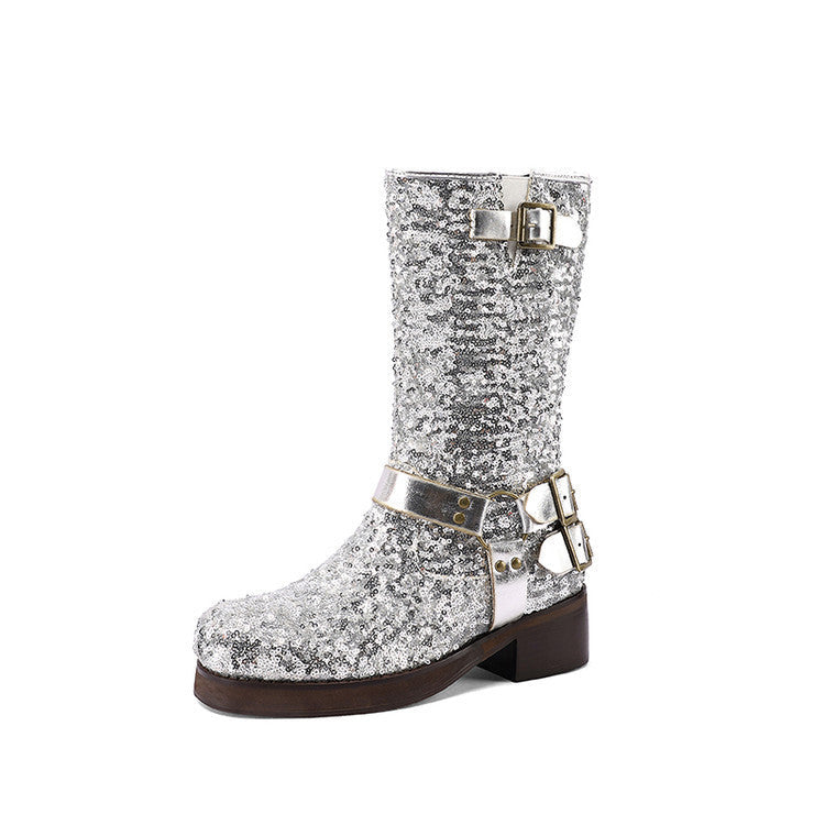 Weekend Buckled Boots