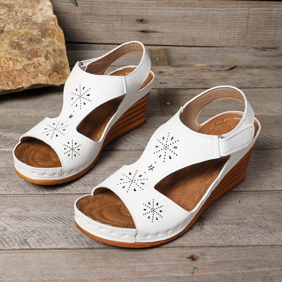 Coastal Cork Sandals