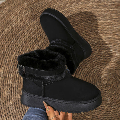 Simple Block-Heel Boots