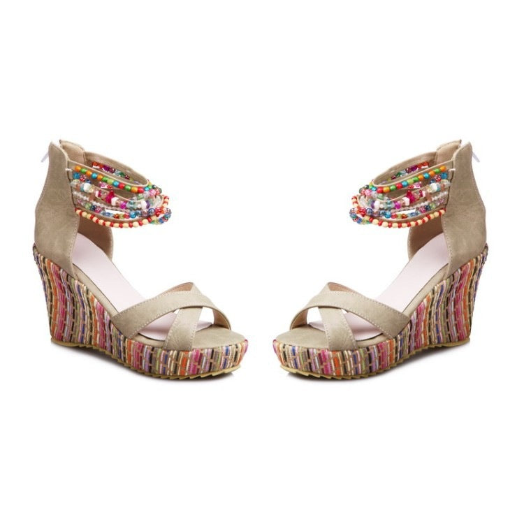 Sunny Wedge Sandals