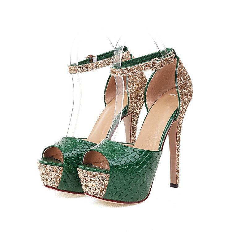 Airy Lace-Up Sandals