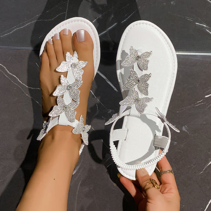 Sunny Lace-Up Sandals