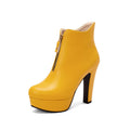 Comfortable Block-Heel Boots