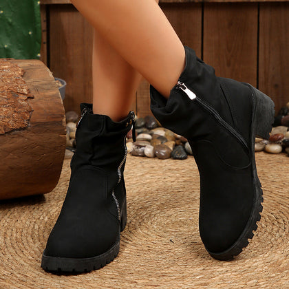 Airy Side-Zip Boots