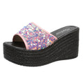 Relaxed Metallic Sandals