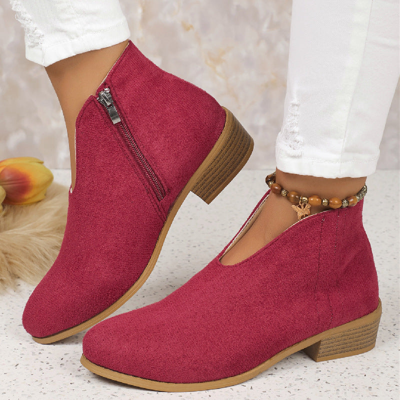 Classic Block-Heel Boots