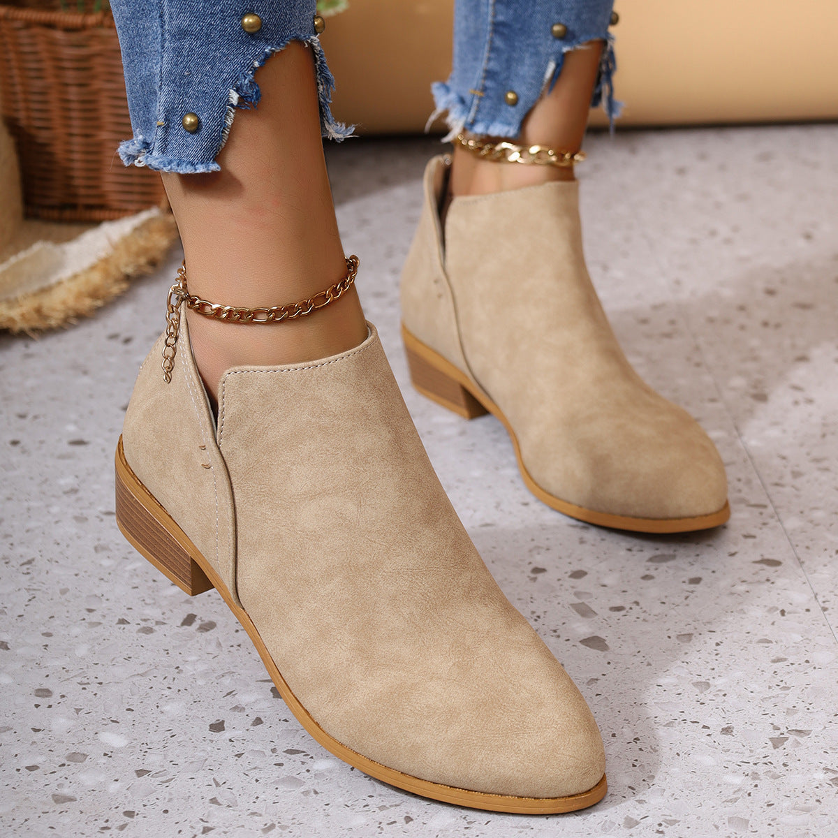 Coastal Block-Heel Boots