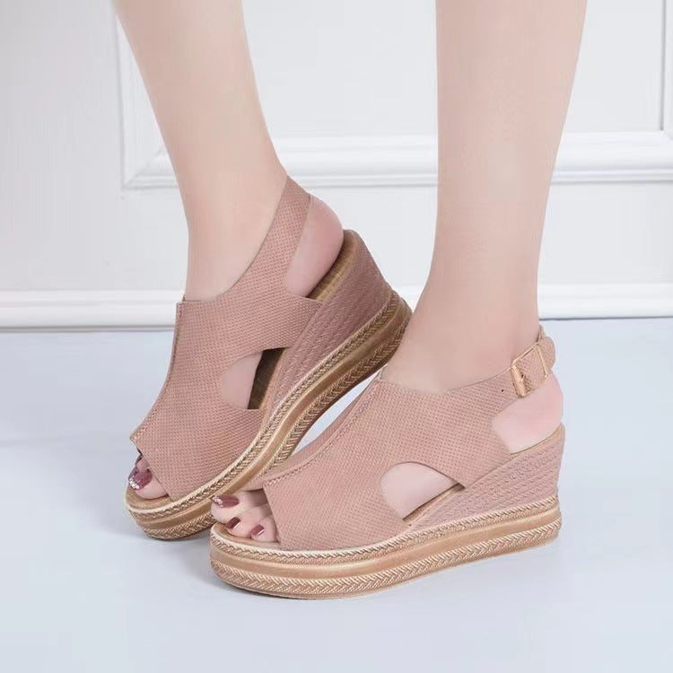 Natural Heeled Sandals