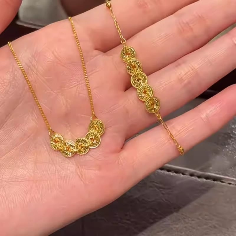 Graceful Gold Jewelry