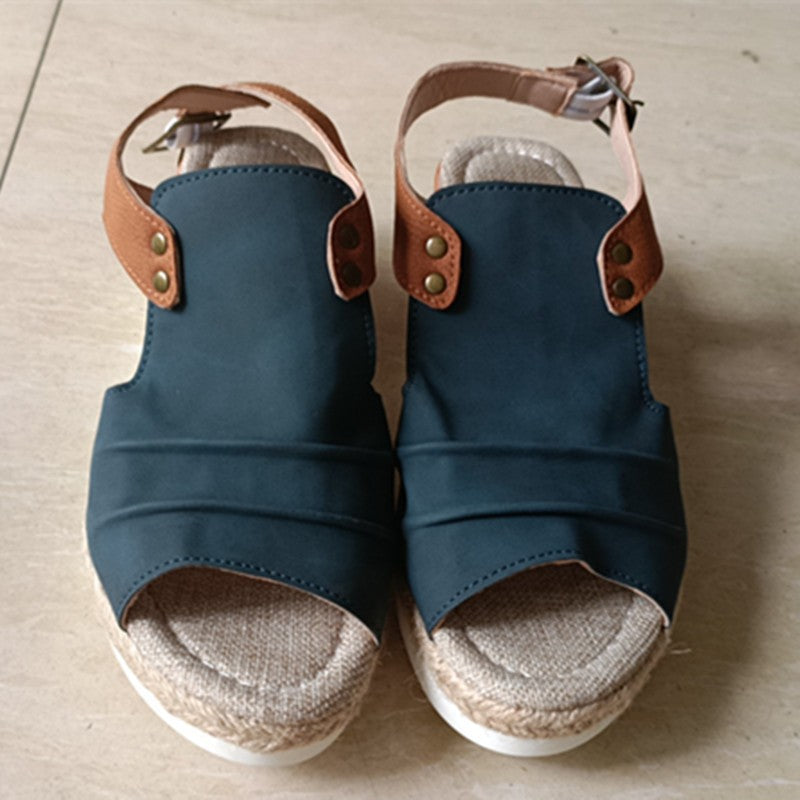 Natural Strappy Sandals