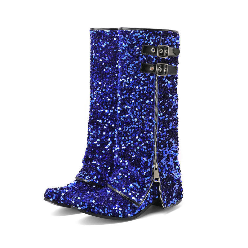 Natural Pointed Boots