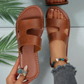 Minimal Buckled Sandals