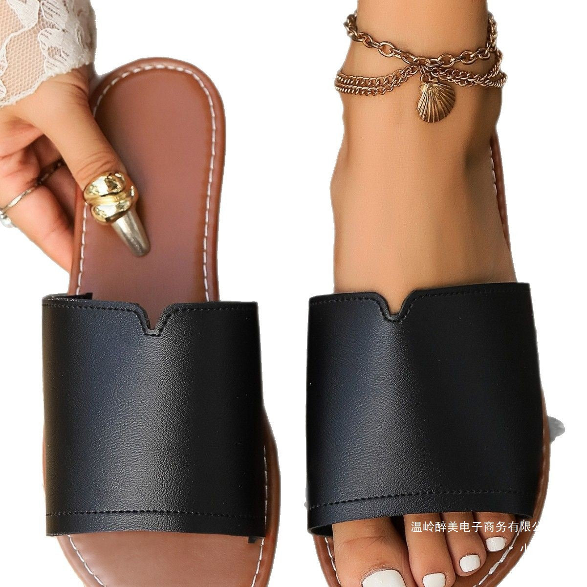 Resort Buckled Sandals