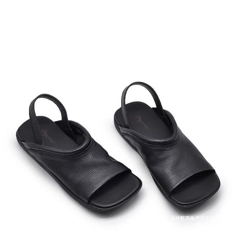Minimal Open-Toe Sandals