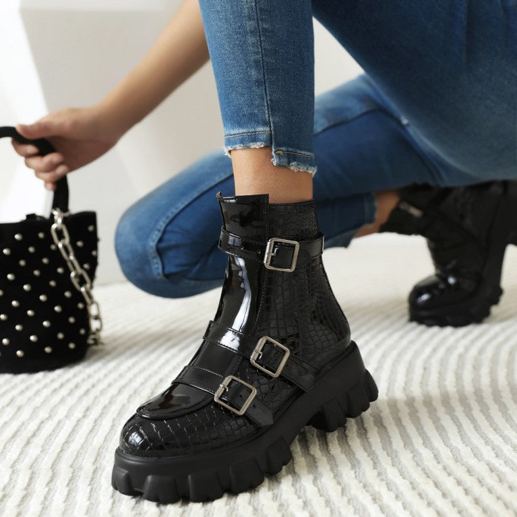Comfortable Block-Heel Boots