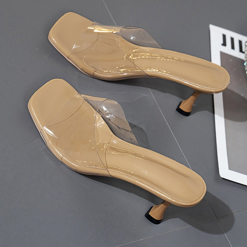 Natural Slide Sandals