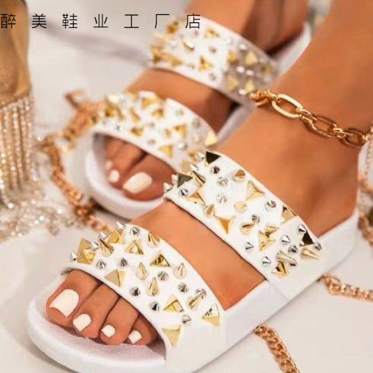 Timeless Metallic Sandals