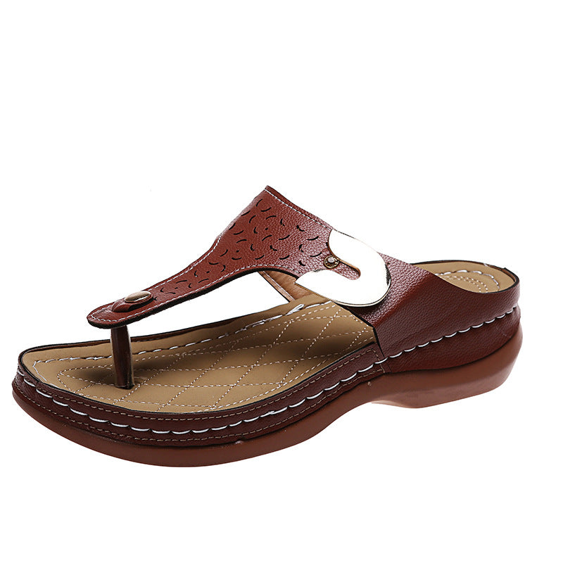 Walking Buckled Sandals
