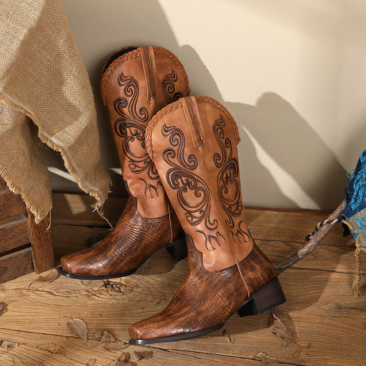 Walking Faux-Suede Boots