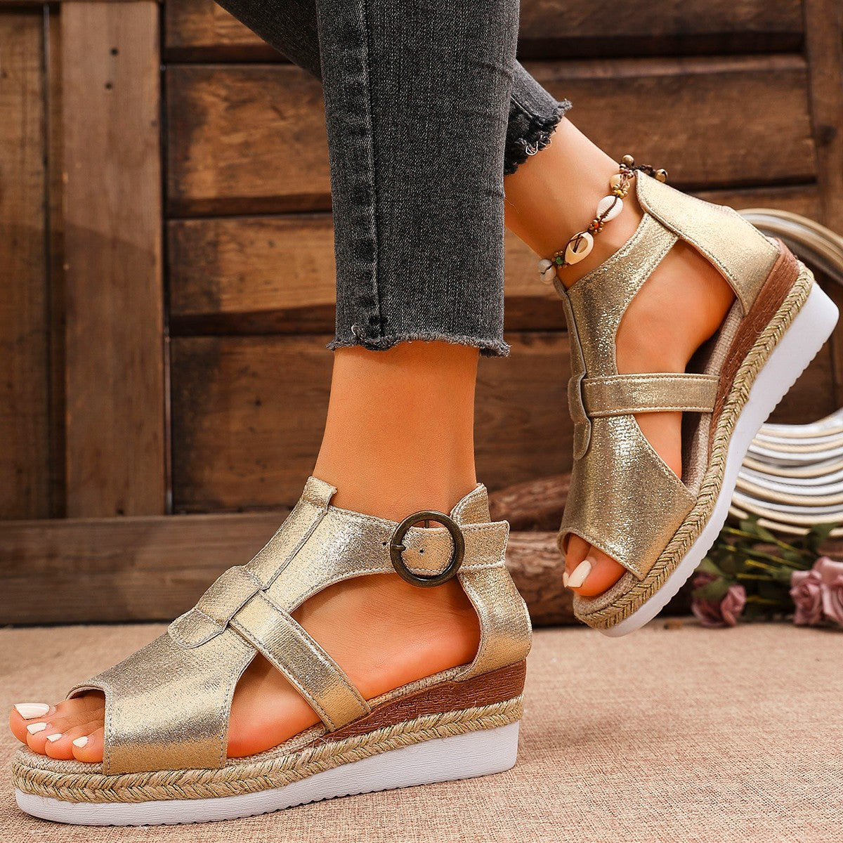 Walking Woven Sandals