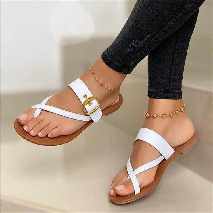 Clean Leather Sandals