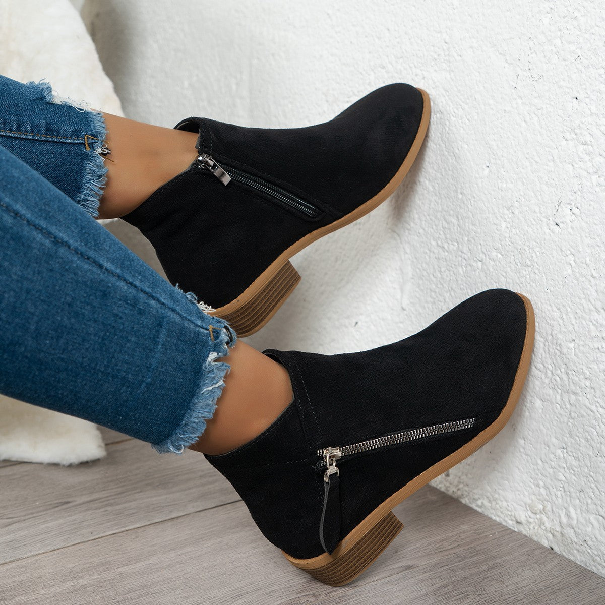 Natural Pointed Boots