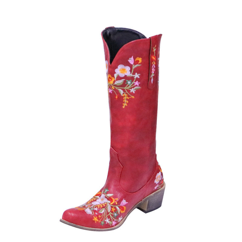 Simple Heeled Boots