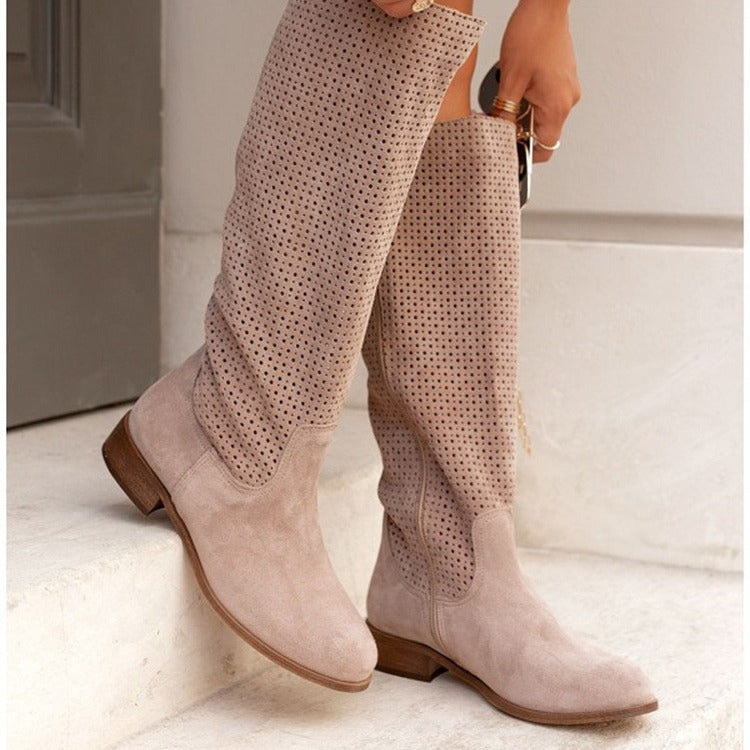 Travel Leather Boots