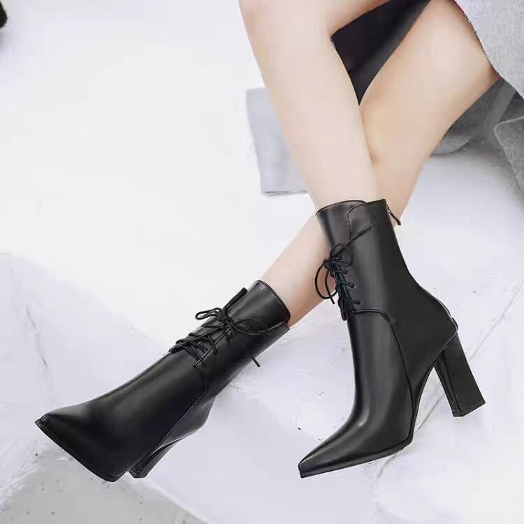 Classic Block-Heel Boots