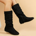 Simple Suede Boots