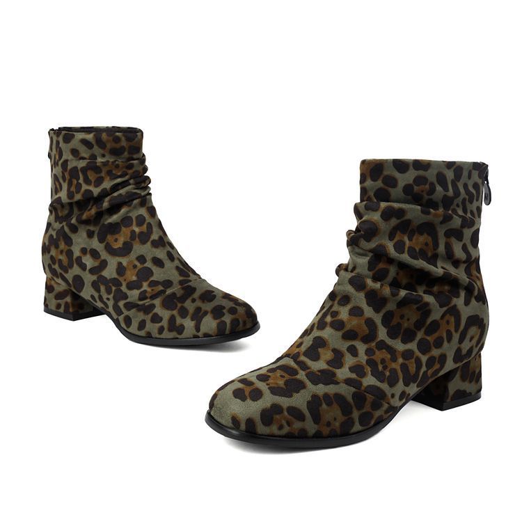 Casual Textured Boots