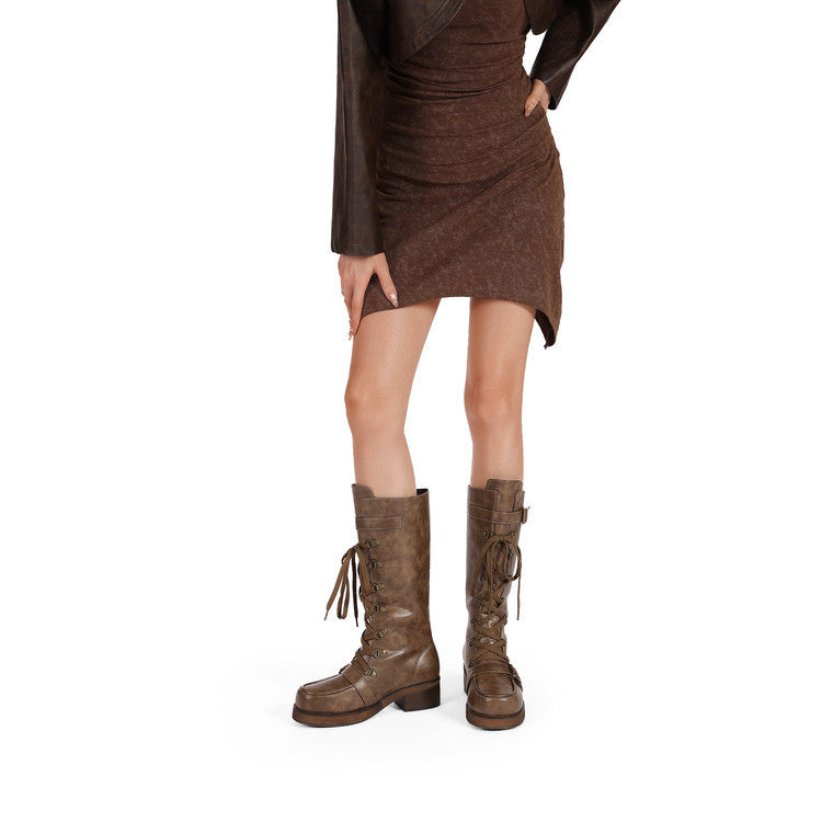 Minimal Platform Boots