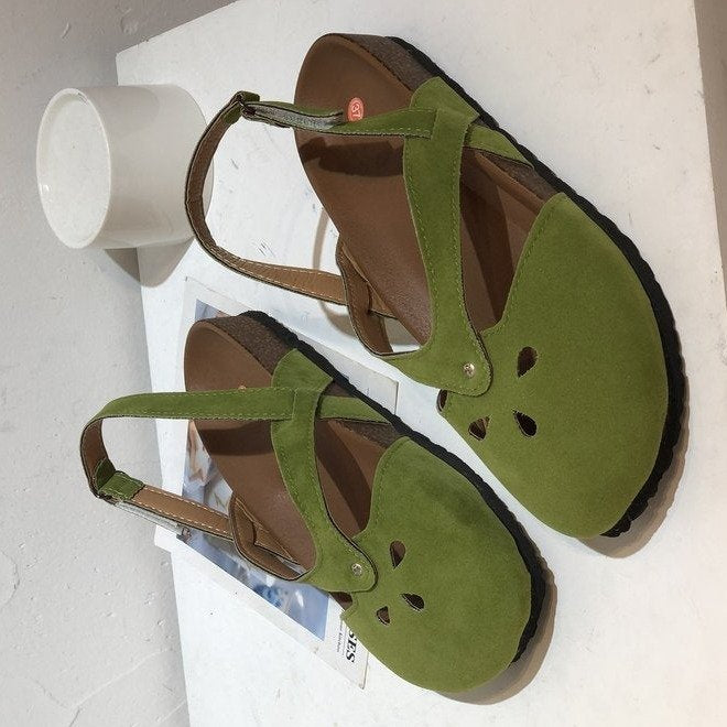 Breezy Buckled Sandals