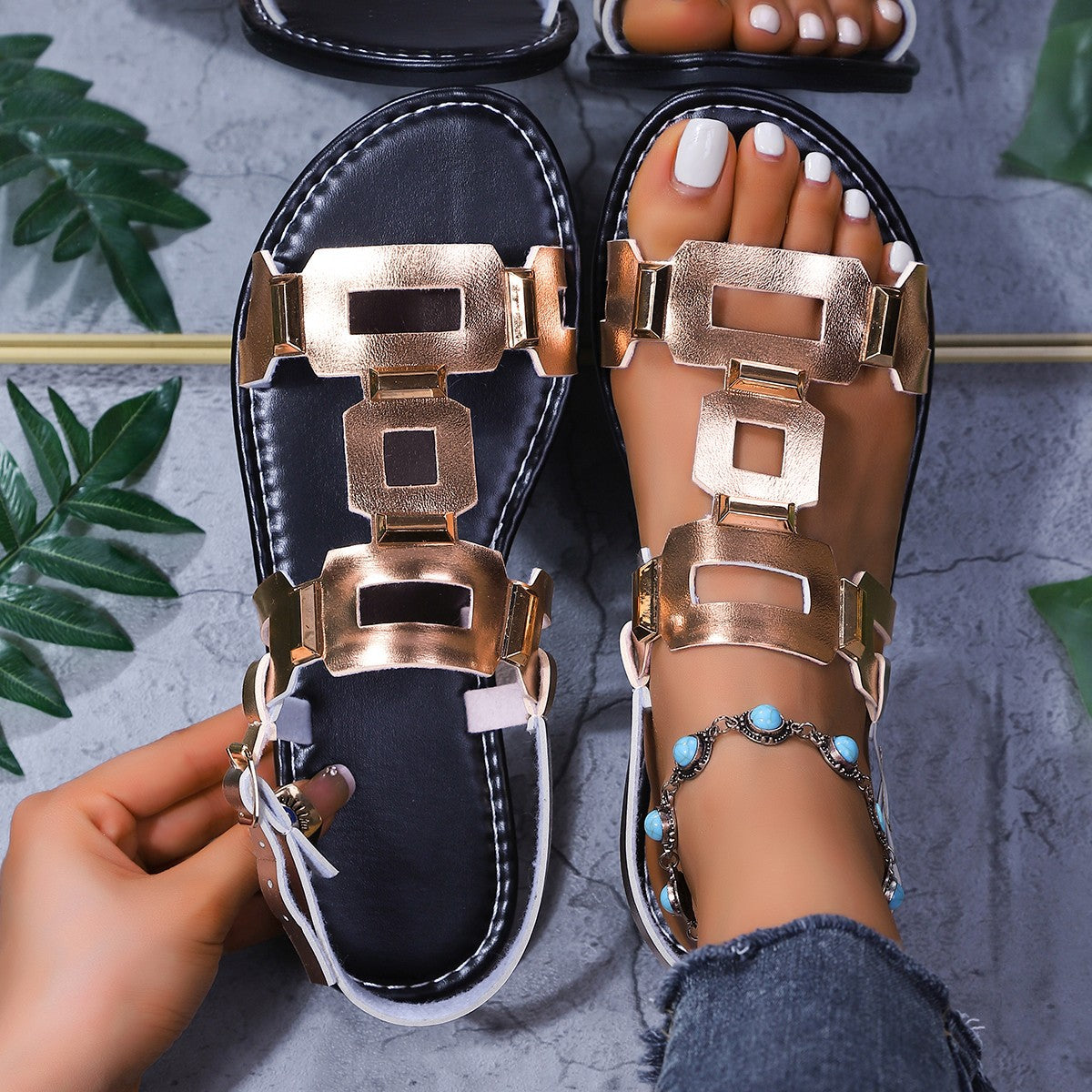 Weekend Strappy Sandals